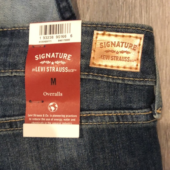 NWT Levi’s Signature Overalls Modern Heritage Super Stretch- Medium - Picture 3 of 7